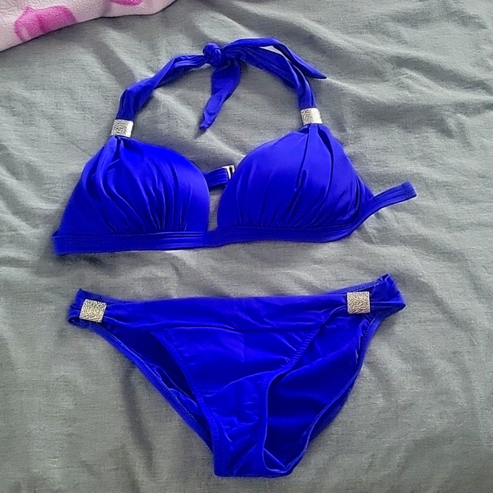 Bright Blue Swimsuit